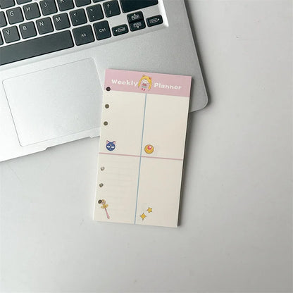 Sailor Moon: Recarga de páginas para Mini Carpesano A5