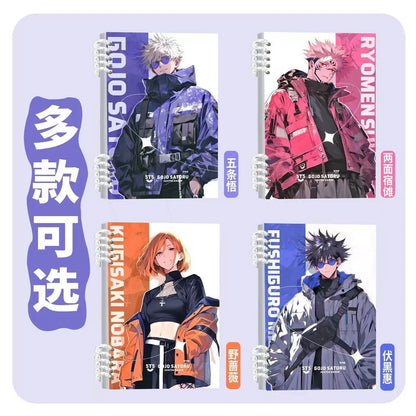 Jujutsu Kaisen: Set 4 libretas A5