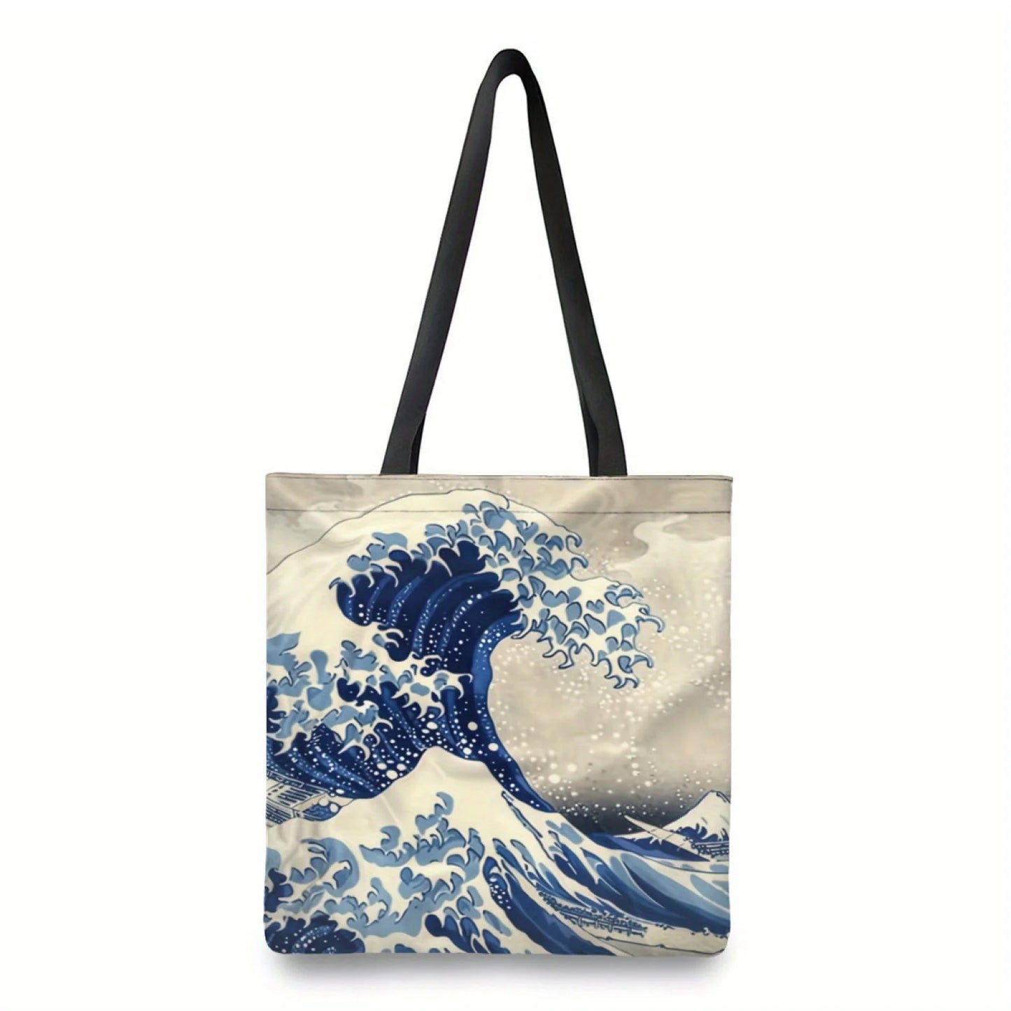Tote Bag: Gran Ola de Kanagawa [40x40]