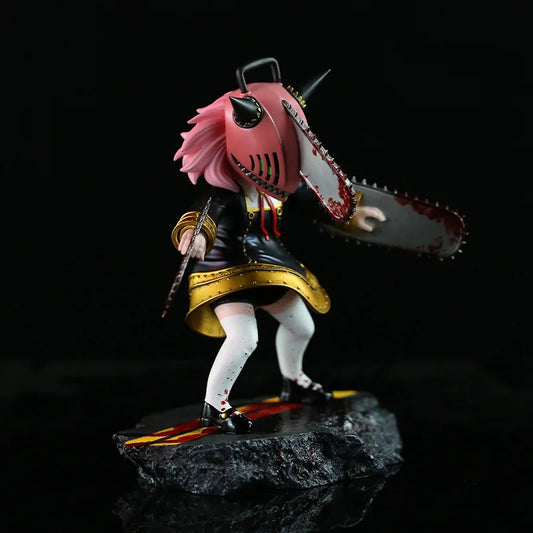 SpyxFamily y Chaisaw Man: Anya Forger Chainsaw Figura [18cm]