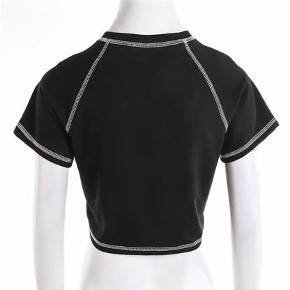 Crop Top: Kuromi Death Metal