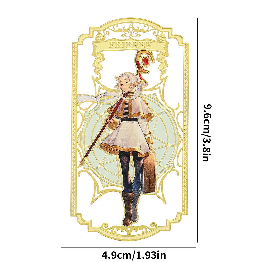 Frieren: Marcapáginas metálicos