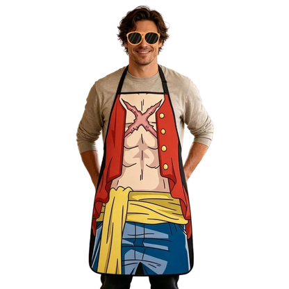 One Piece: Delantal Luffy