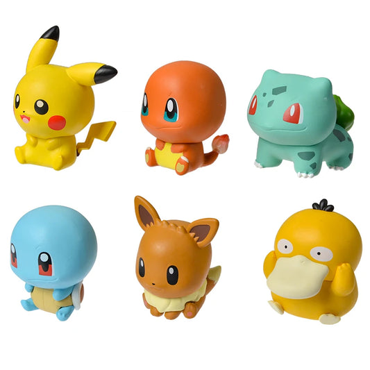 Pokémon: Set 6 figuras mini