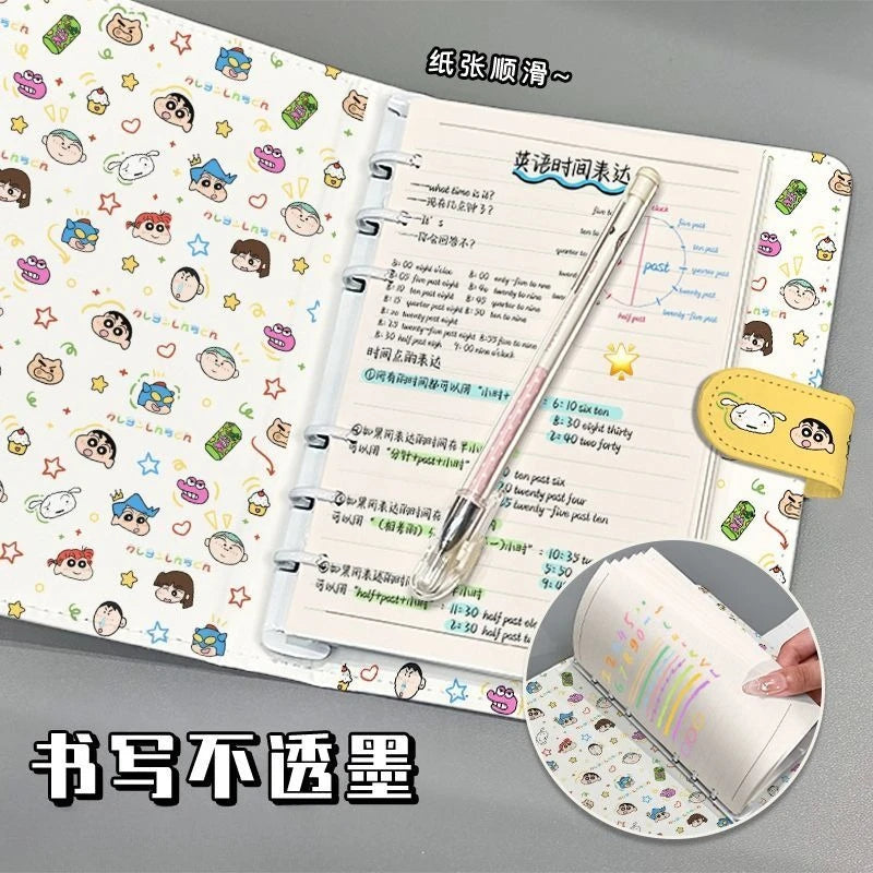 Shin-chan: Libreta Mini Carpesano Blanca
