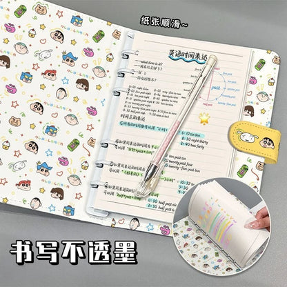 Shin-chan: Libreta Mini Carpesano Blanca