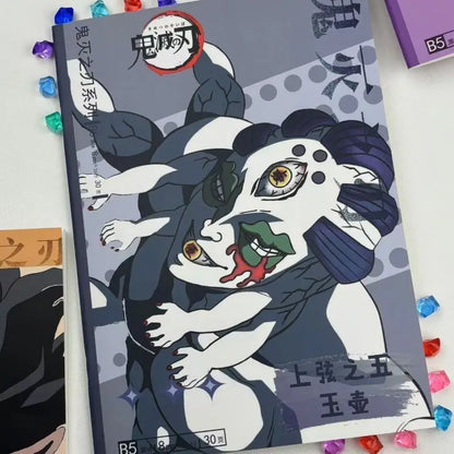 Kimetsu no Yaiba: Set Libretas B5 Lunas