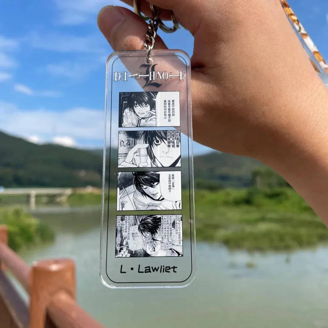 Death Note: Llaveros acrílicos de los protagonistas
