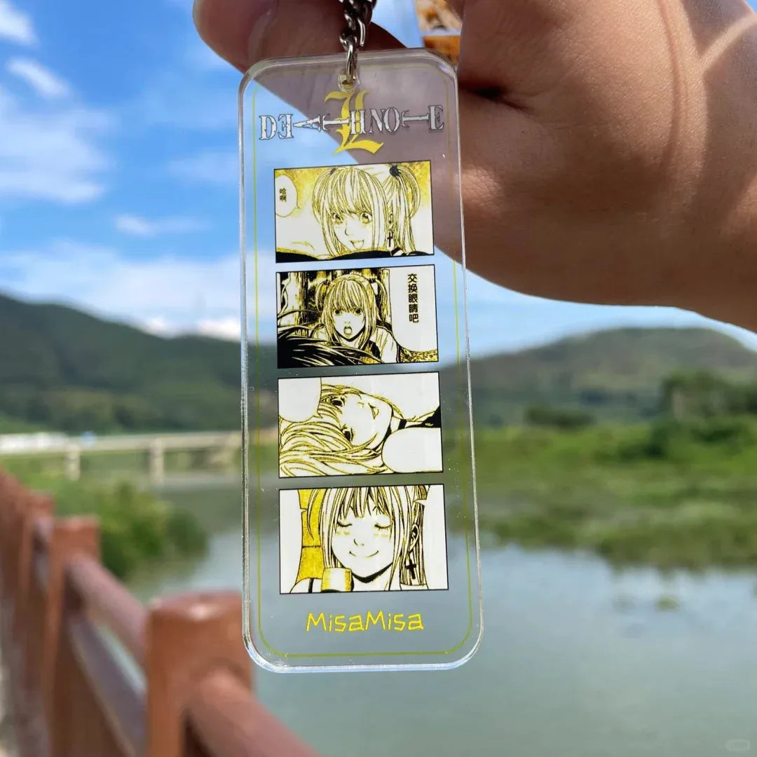 Death Note: Llaveros acrílicos de los protagonistas