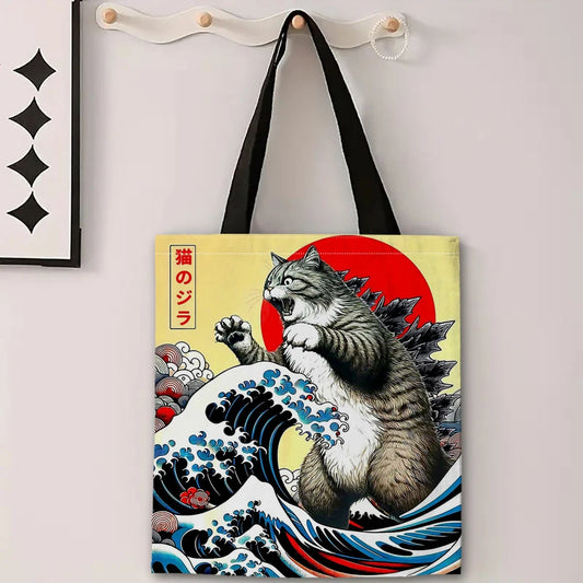 Tote Bag: Catzilla