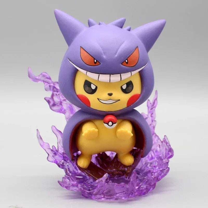 Pokémon: Figura Pikachu disfrazado de Gengar [14cm]