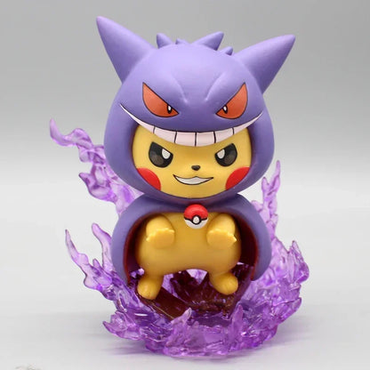 Pokémon: Figura Pikachu disfrazado de Gengar [14cm]