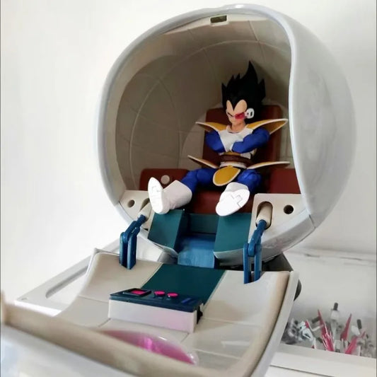 Dragon Ball: Vegeta en Cápsula Espacial Figura