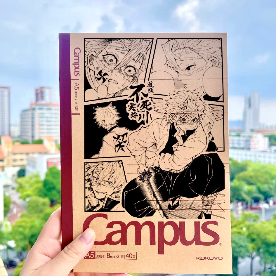 Kimetsu no Yaiba: Libretas vintage personajes  21x14.8cm