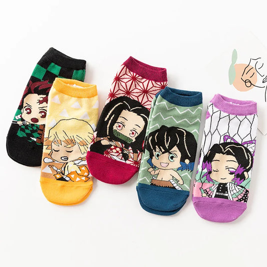 Kimetsu no Yaiba: Pack de Calcetines de los Personajes [5 pares]