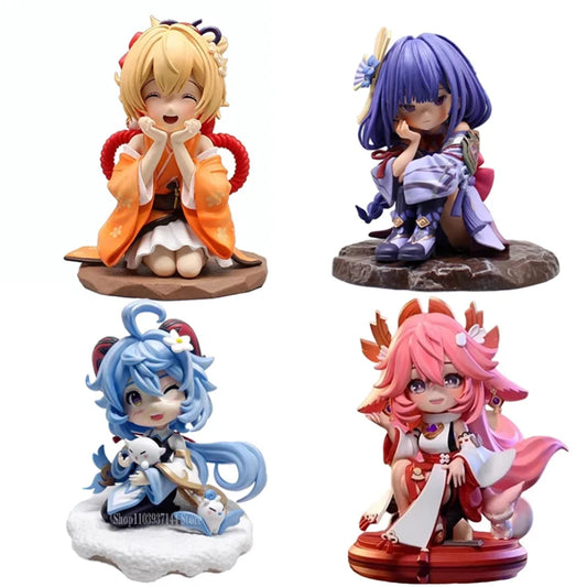 Genshin Impact: Figuras Kawaii de varios personajes 15cm
