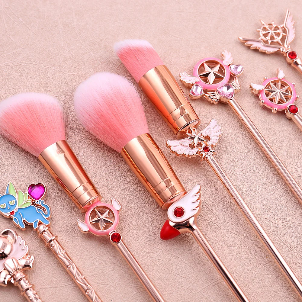 Card Captor Sakura: Brochas Maquillaje [8 unidades]