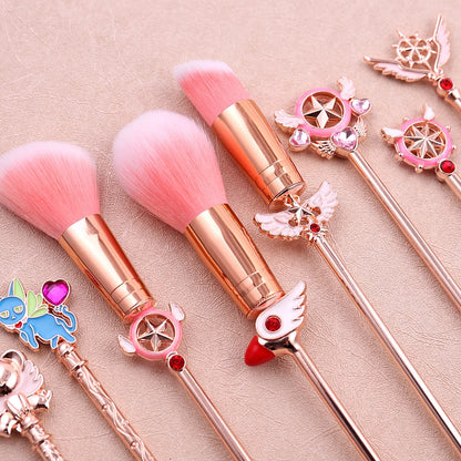 Card Captor Sakura: Brochas Maquillaje [8 unidades]