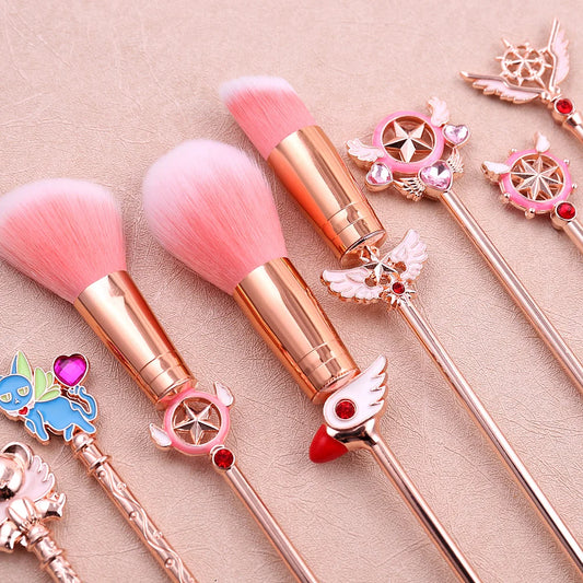 Card Captor Sakura: Brochas Maquillaje [8 unidades]