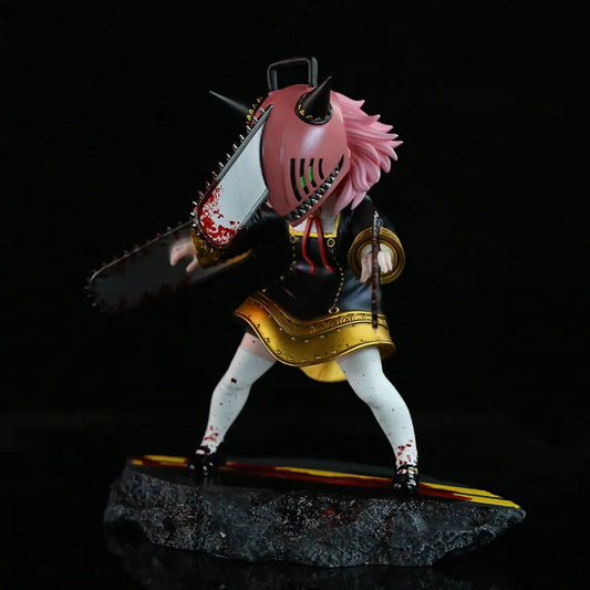 SpyxFamily y Chaisaw Man: Anya Forger Chainsaw Figura [18cm]