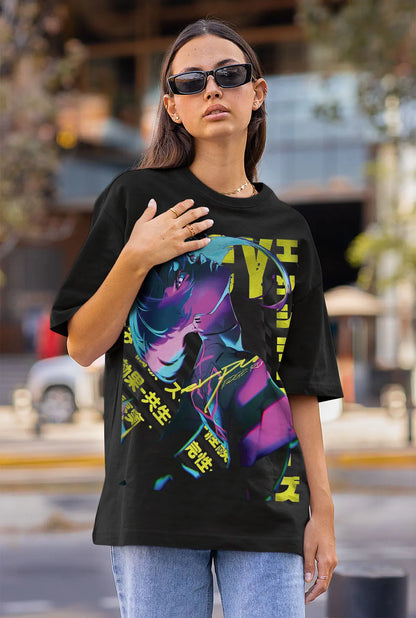 Camiseta: Cyberpunk Lucy