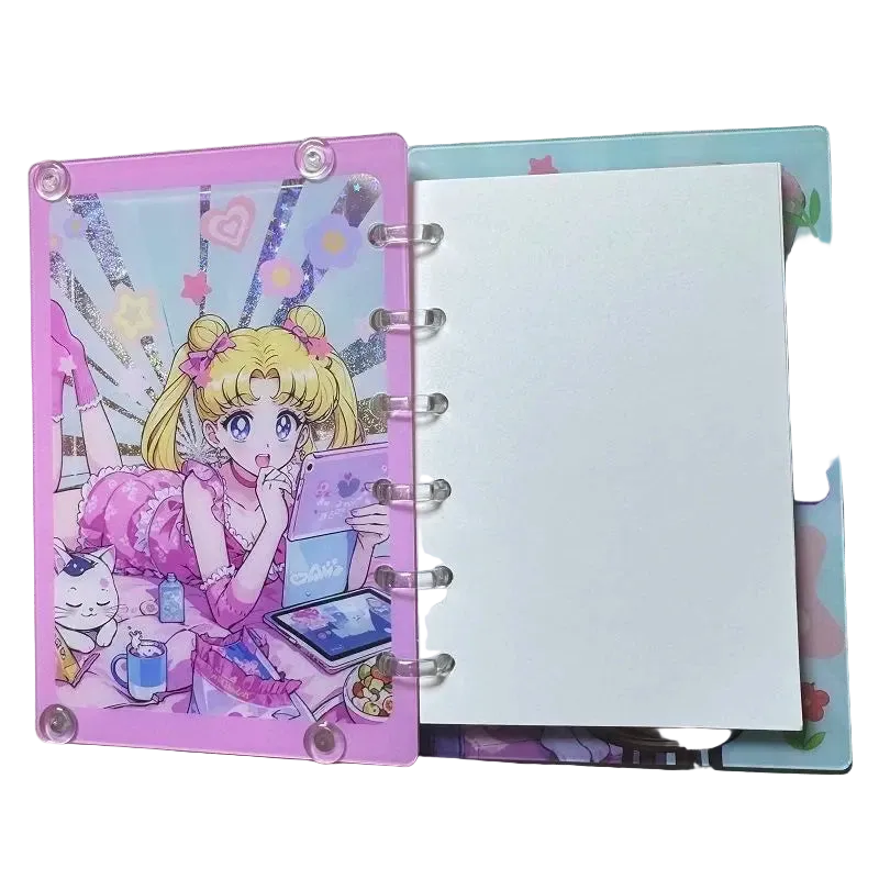 Sailor Moon: Mini Libreta Shaker Violeta
