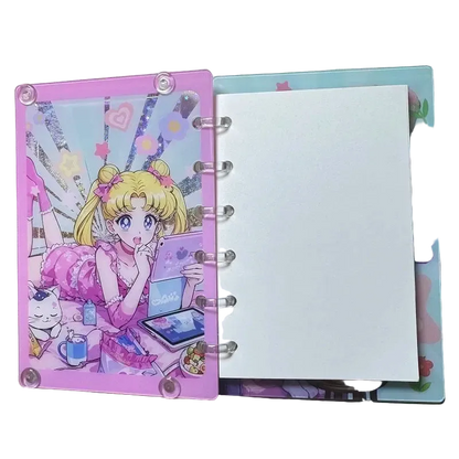 Sailor Moon: Mini Libreta Shaker Violeta