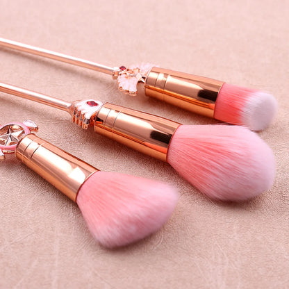 Card Captor Sakura: Brochas Maquillaje [8 unidades]