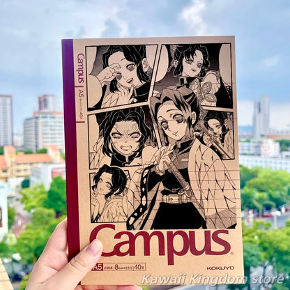 Kimetsu no Yaiba: Libretas vintage personajes  21x14.8cm