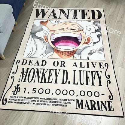 One Piece: Alfombras [Muchos Diseños]