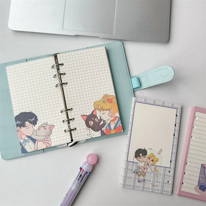 Sailor Moon: Recarga de páginas para Mini Carpesano A5