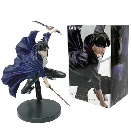 Solo Leveling: Sung Jinwoo en posición de ataque figura [21cm]