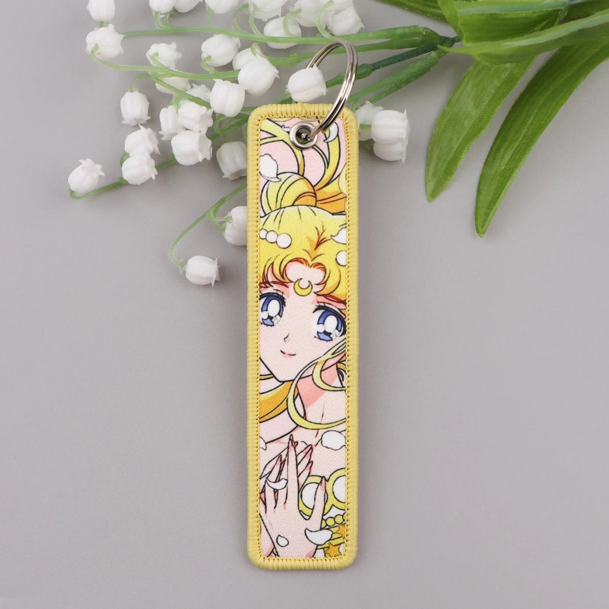 Sailor Moon: Llavero de tela Sailor Moon y Chibi Moon [3x13cm]
