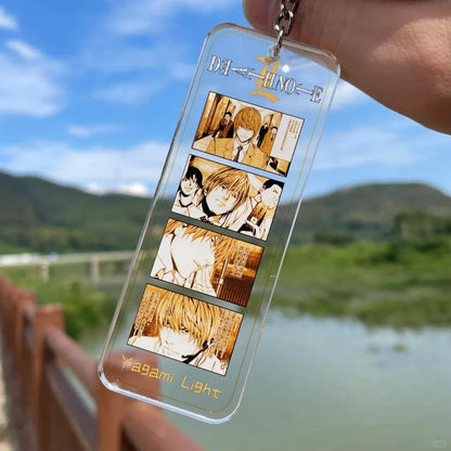 Death Note: Llaveros acrílicos de los protagonistas
