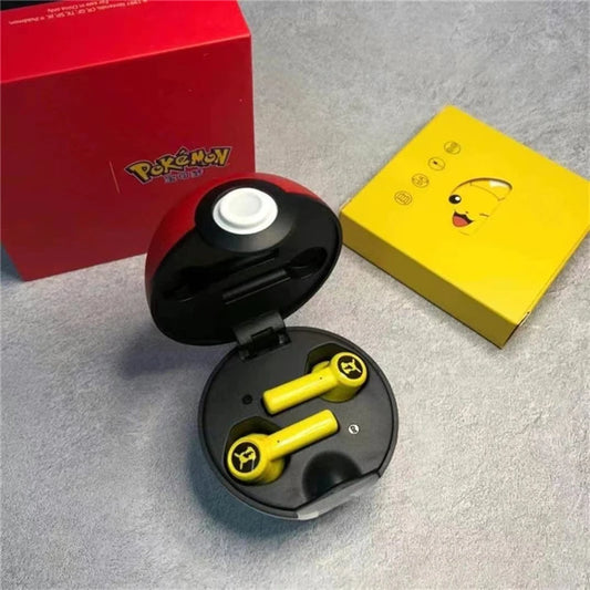 Pokémon: Auriculares Pikachu con Pokébol 5.0 Bluetooth