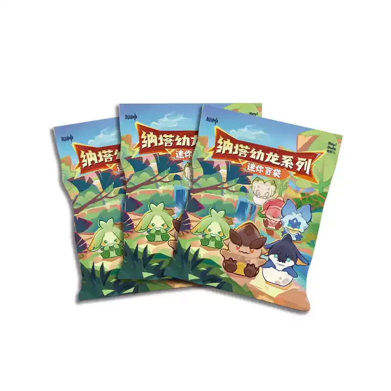 Genshin Impact: Mini Natlan Dragon Coleccionable Sorpresa