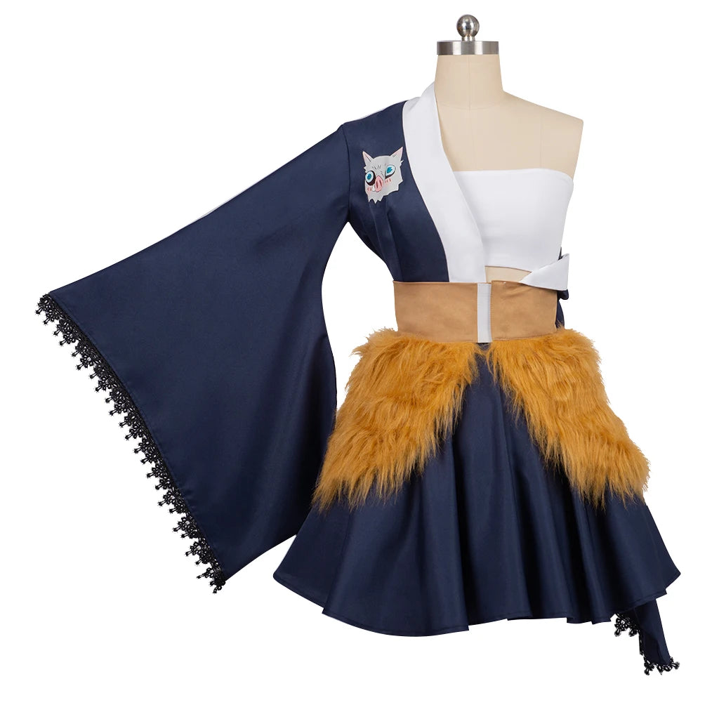 Kimetsu no Yaiba: Kimonos cortos cosplay