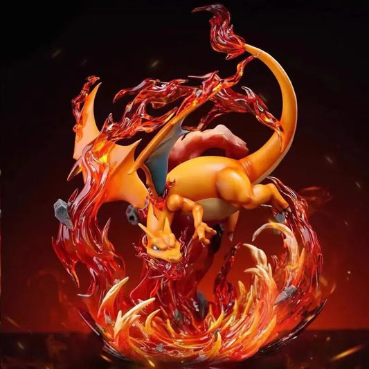 Pokemon: Charizard/Black Charizard Figura [21cm]