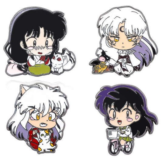 InuYasha: Pin chibi [InuYasha, Sango, Sesshomaru, Kagome]