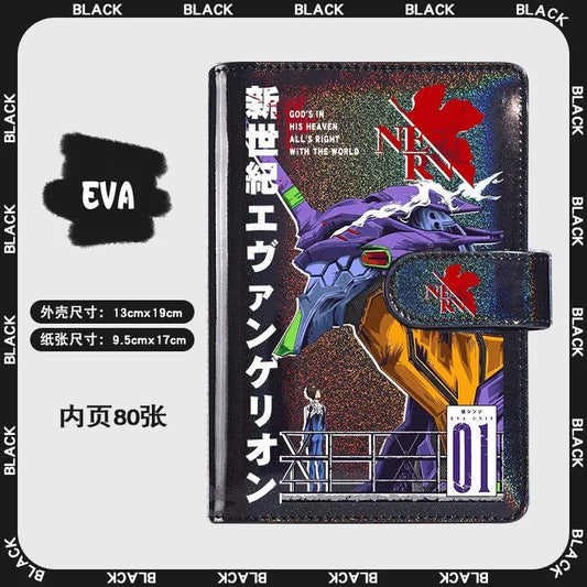 Evangelion: Libreta Mini Carpesano Negro