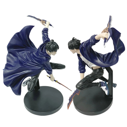 Solo Leveling: Sung Jinwoo en posición de ataque figura [21cm]