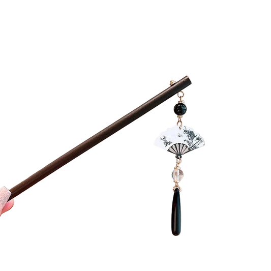 Horquilla Zen: El Abanico de Tinta