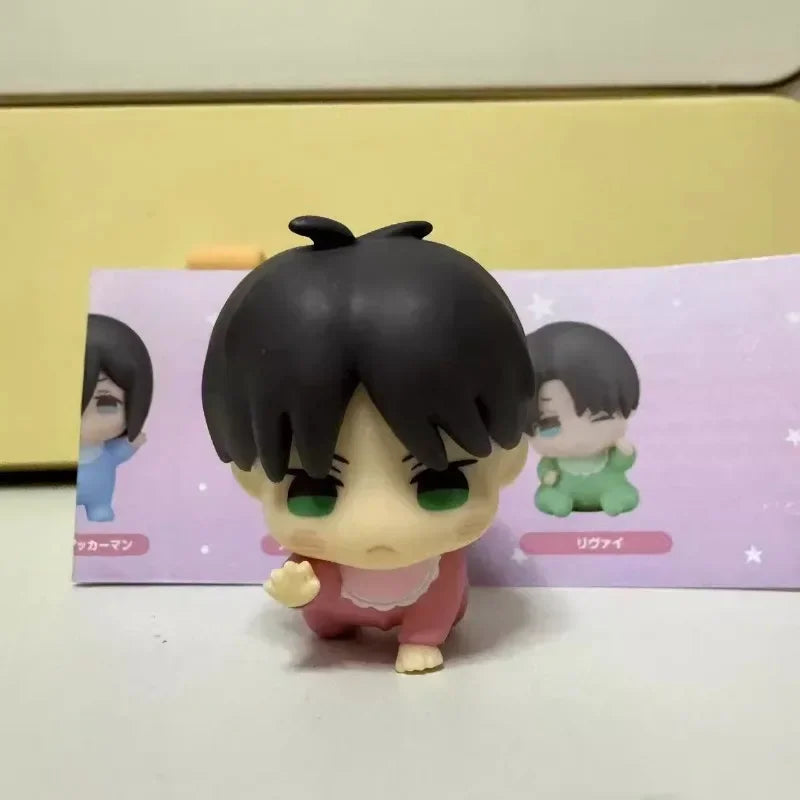 Attack on Titan: Figuras Gachapon Mini Bebés