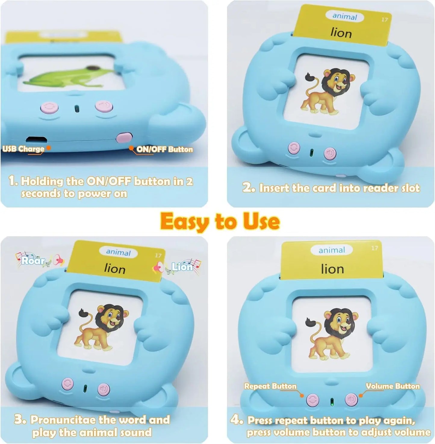 510 Talking Flash Cards - Tarjetas de aprendizaje de japonés interactivas