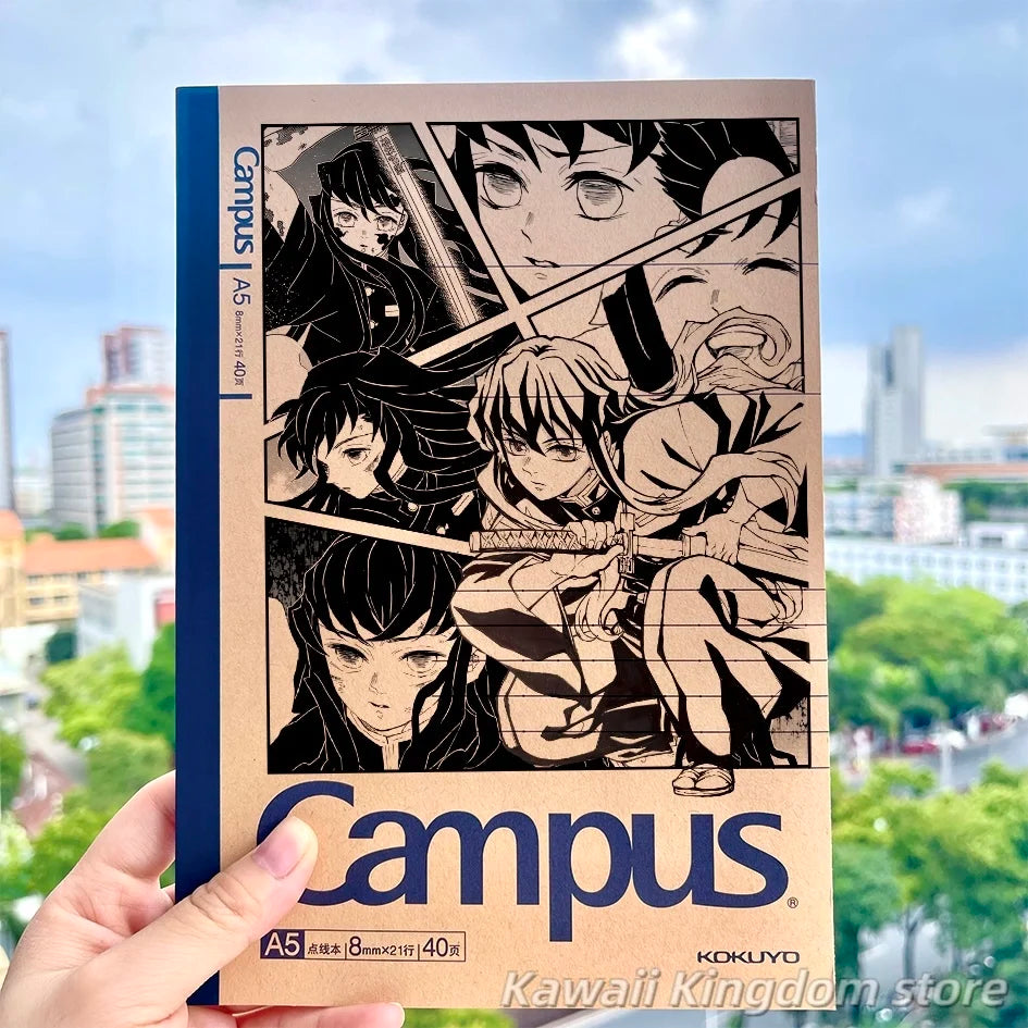 Kimetsu no Yaiba: Libretas vintage personajes  21x14.8cm