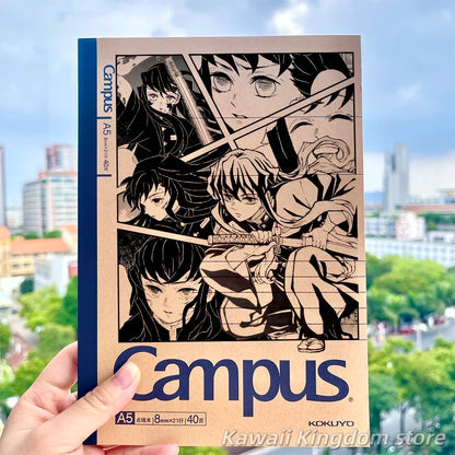 Kimetsu no Yaiba: Libretas vintage personajes  21x14.8cm