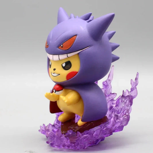 Pokémon: Figura Pikachu disfrazado de Gengar [14cm]