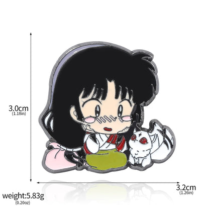 InuYasha: Pin chibi [InuYasha, Sango, Sesshomaru, Kagome]