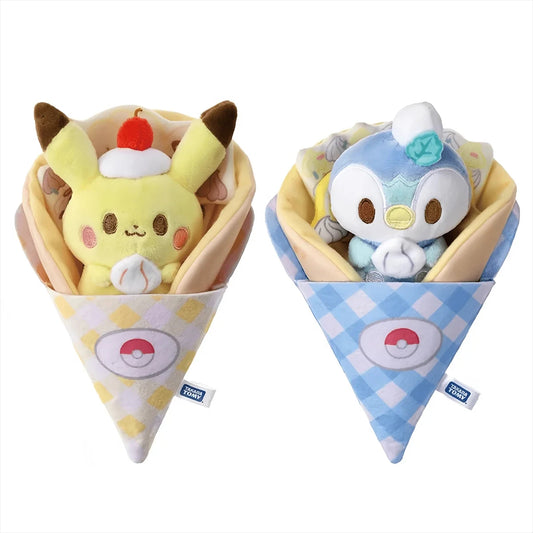 Pokémon: Pikachu y Piplup peluche kawaii