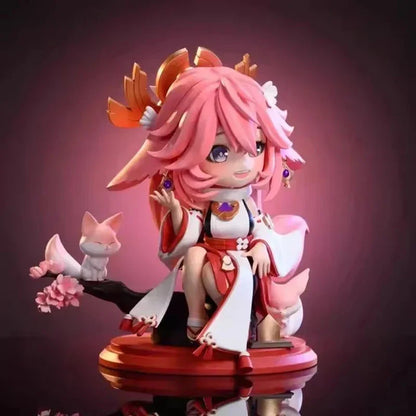Genshin Impact: Figuras Kawaii de varios personajes 15cm